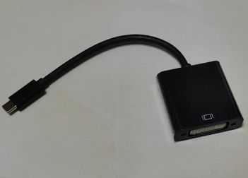 USB C (Male) Adapter to DVI