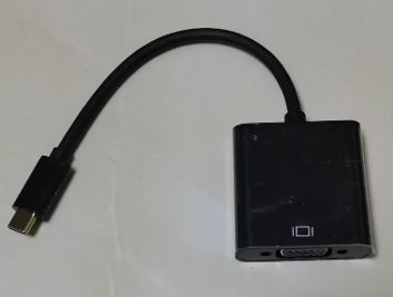 USB C [Male] Adapter to VGA - [Female] - Warranty: 300M