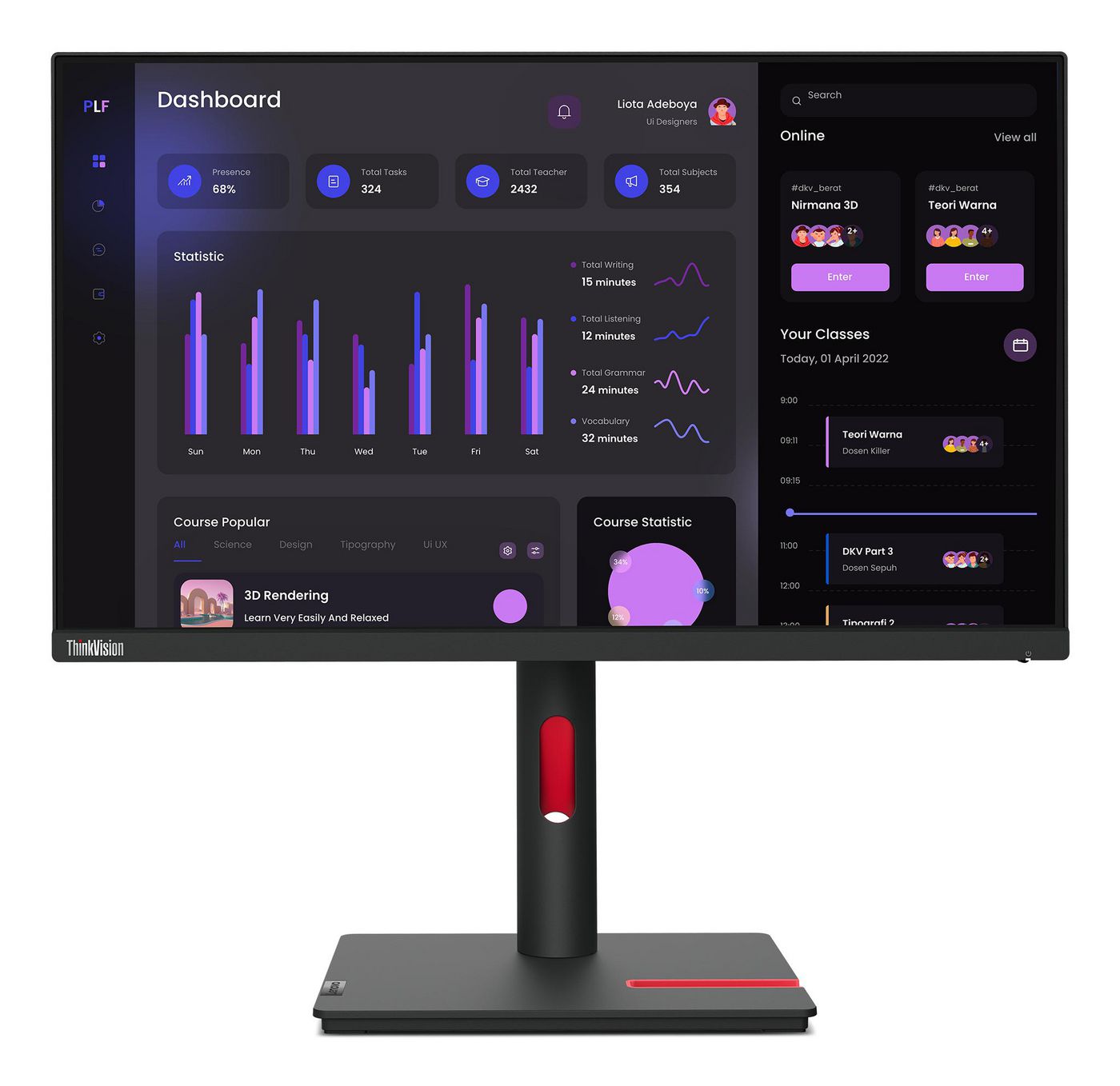 Thinkvision T24I-30 60.5 Cm