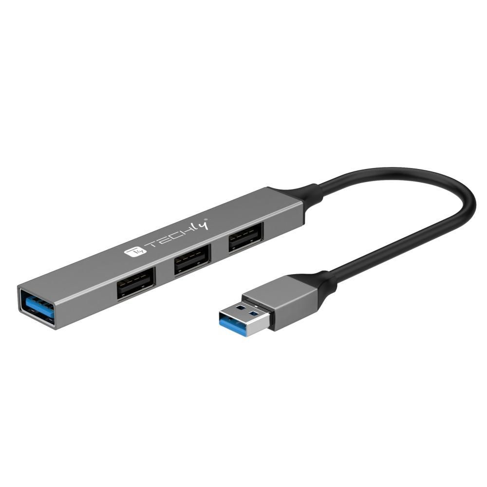 USB-A 3.2 Hub with 4 Slim
