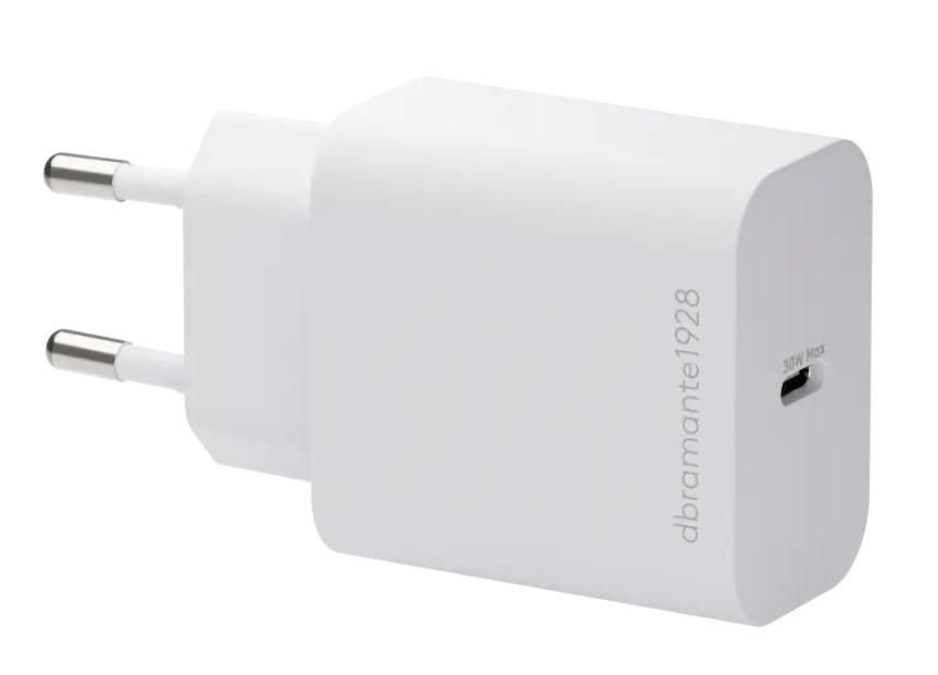 EU Wall Charger USB-C 30W WHT