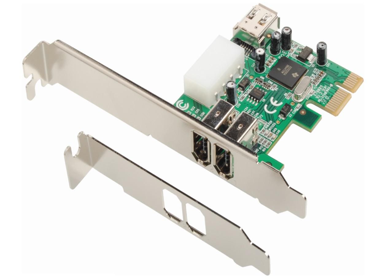 Dawicontrol DC-1394 PCIE BLISTER DC-1394_PCIE_BLISTER Interf. FireWire 3 Port PCI-E 