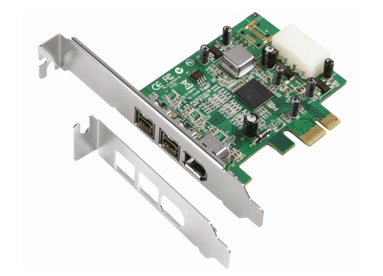 Dawicontrol DC-FW800 PCIE RETAIL DC-FW800_PCIE_RETAIL Interf. FireWire800 3 Port PCI 