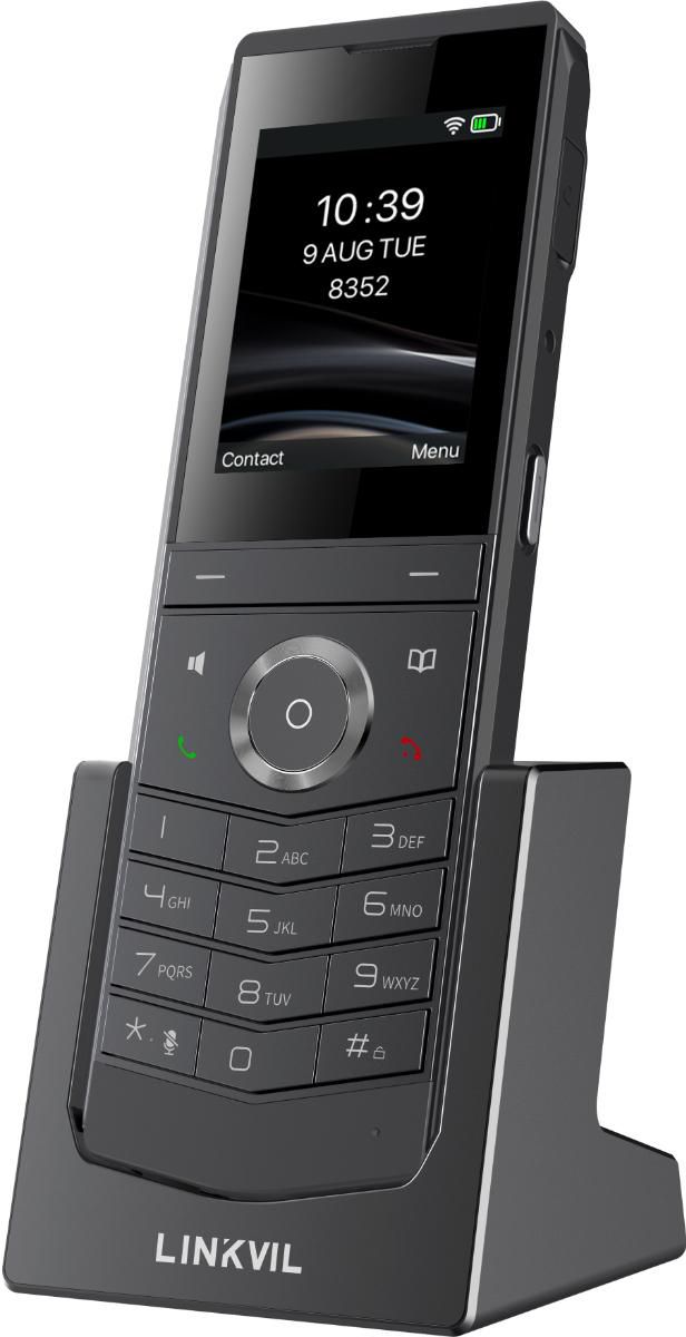 Ip Phone Black 4 Lines Lcd