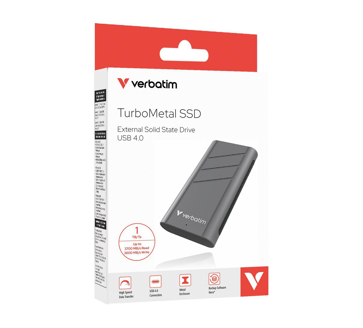 TurboMetal SSD USB 4,0 1TB