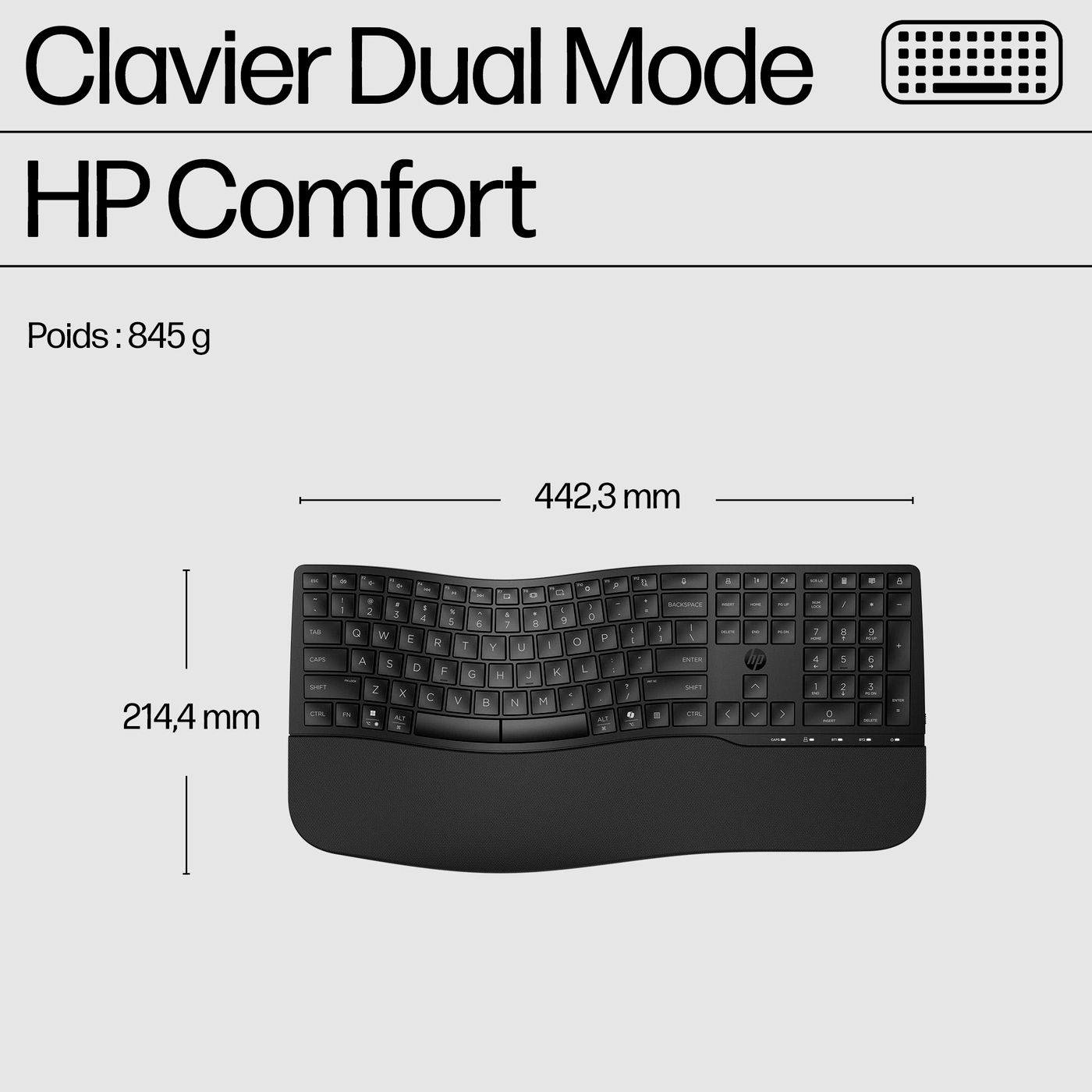 HP 685 CFT Dual-ModeKB/MseCombo ITL