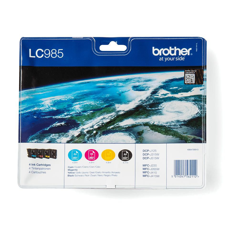 Brother Ink Tank B/C/M/Y Pages 300/200