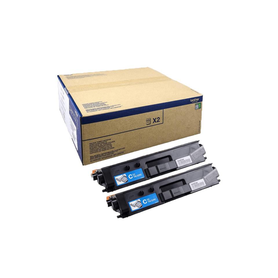 TN-329CTWIN TONER CYAN - TN329CTWIN