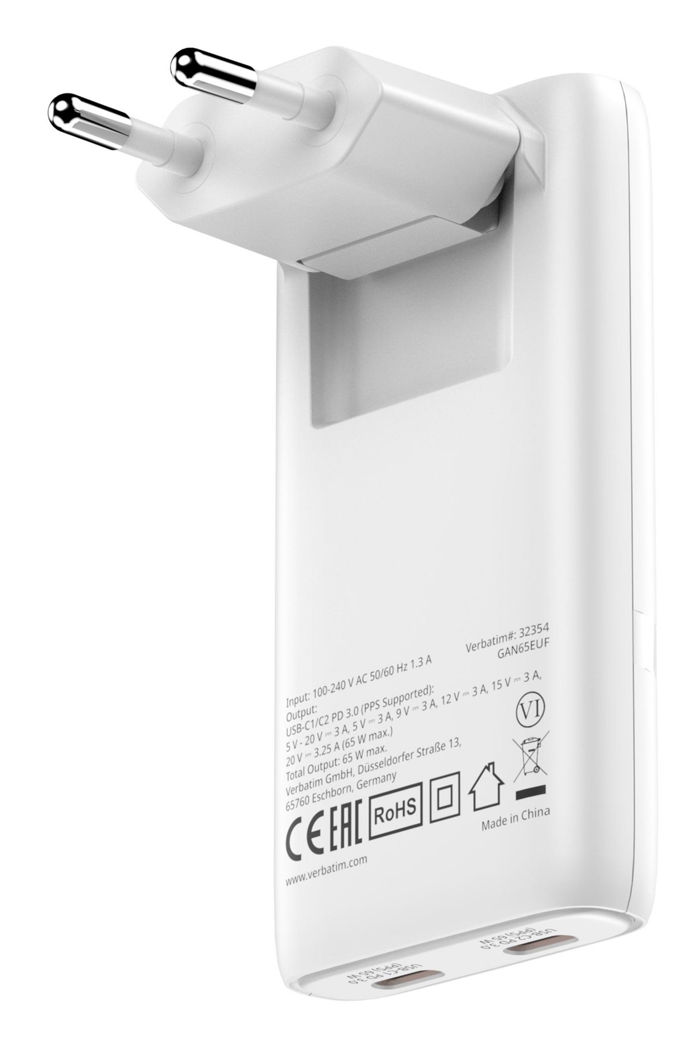 Fold ?N? Go GaN Charger 65W