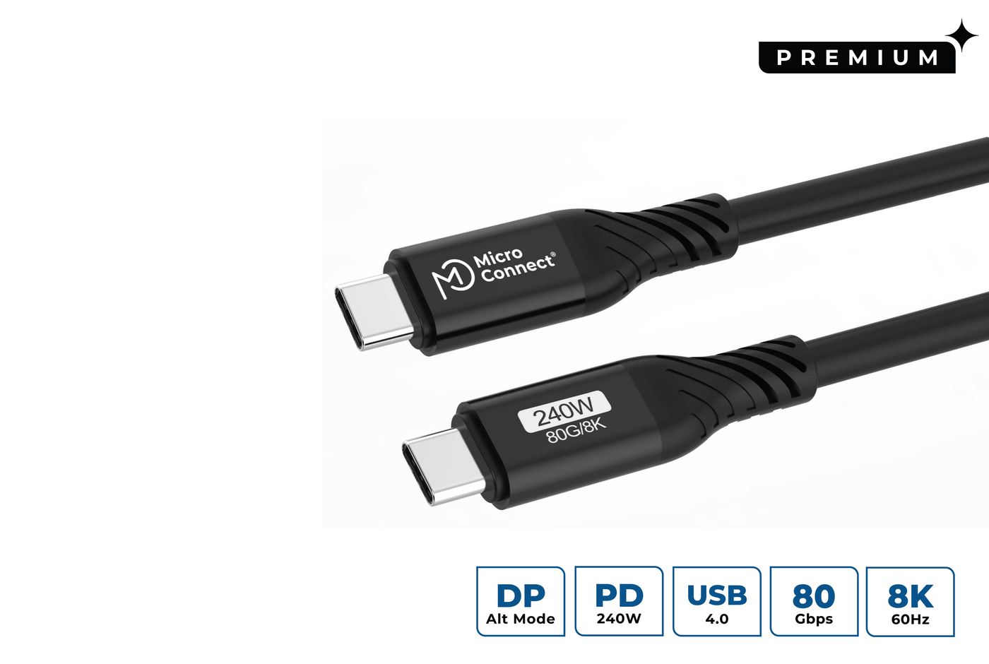 Premium USB4 Gen 4 USB-C
