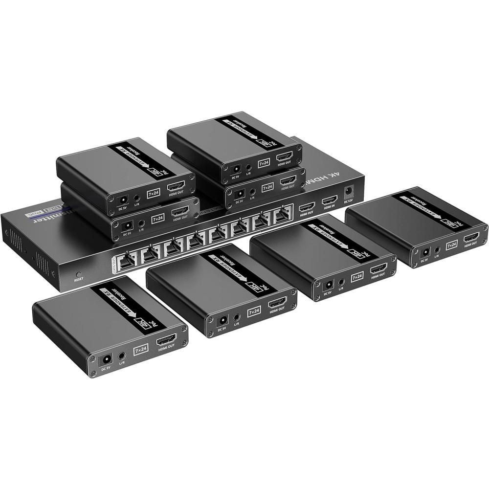 8-way HDMI splitter with - IDATA EX-HL81TYP