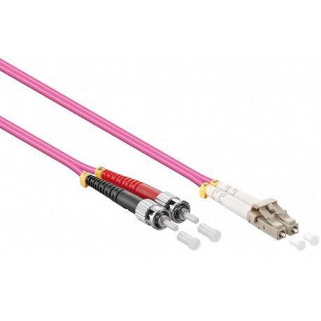 Fiberpatchkabel LC-ST OM4