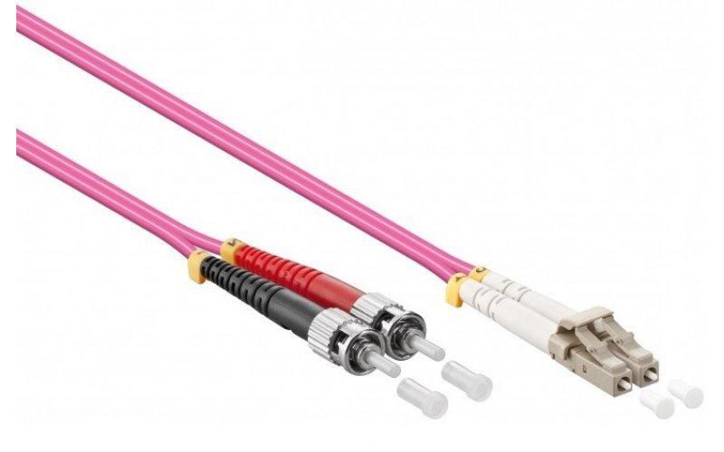 Fiber patch cable LC-ST OM4