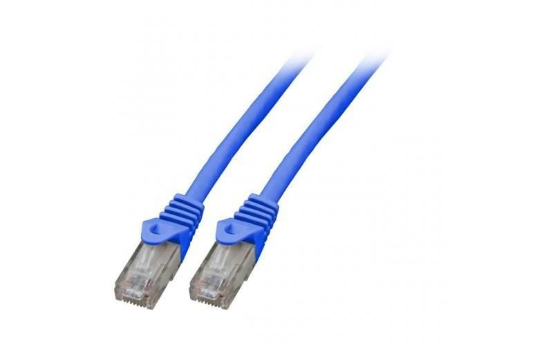 Patch cable CAT6 UTP, Blue,