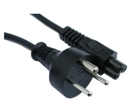Mercodan SmarTplug computer power cable black 1.8m, Mickey