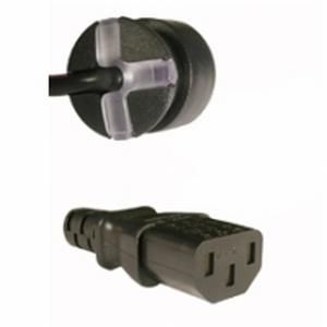 Mercodan SmarTplug DK power cable black 1.8m, Straight
