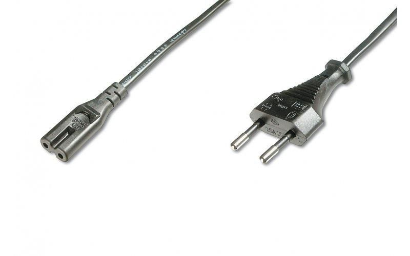 Mercodan Power cable 1.8m European plug, transistor radio C7,