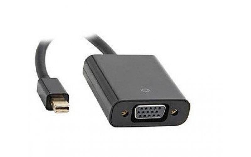 Mini DP - VGA adapter black,