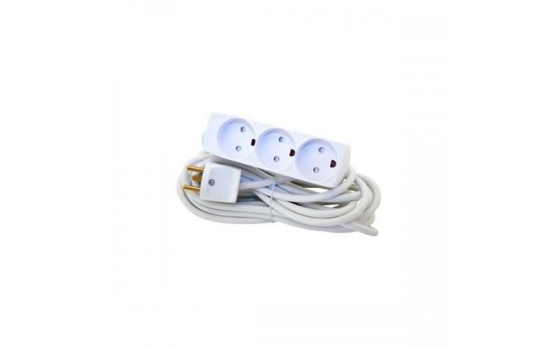 EL power strip with 3 earthed