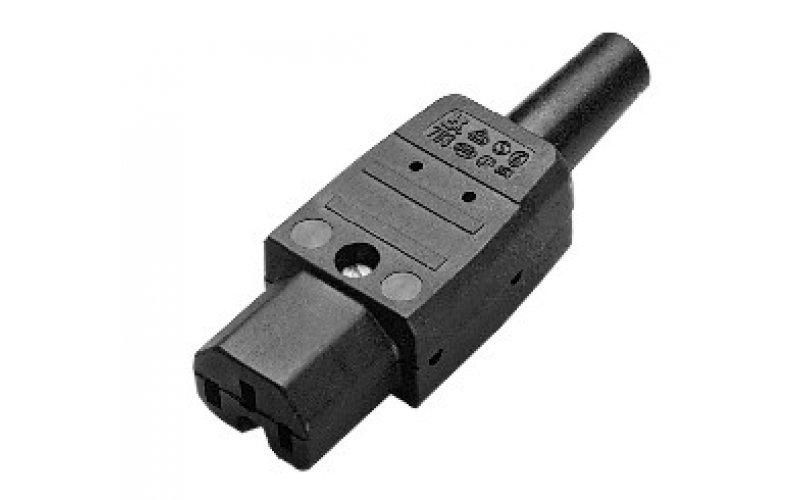 Female appliance plug, with