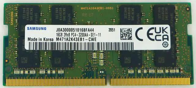 Memory Module 16 Gb 1 X 16 Gb