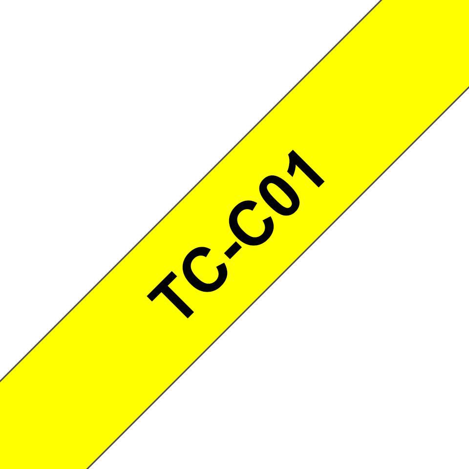 TC-tape / 12mm / Black text