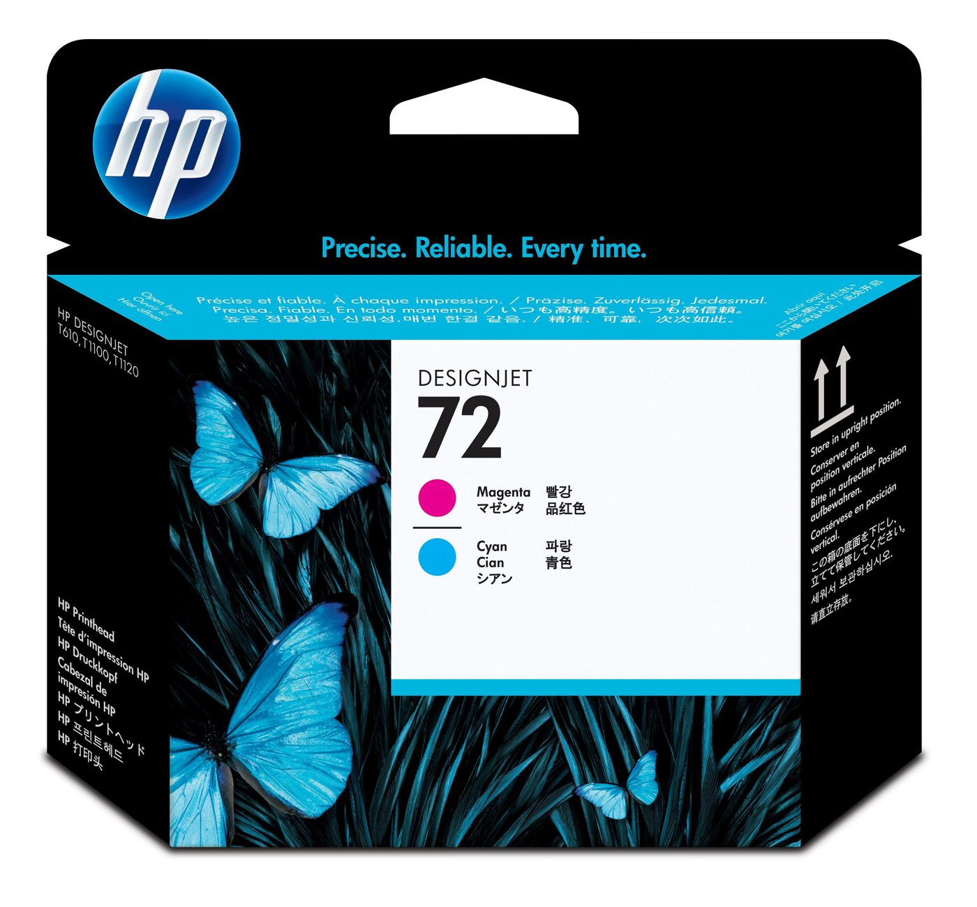 HP 72 Printhead Magenta/Cyan