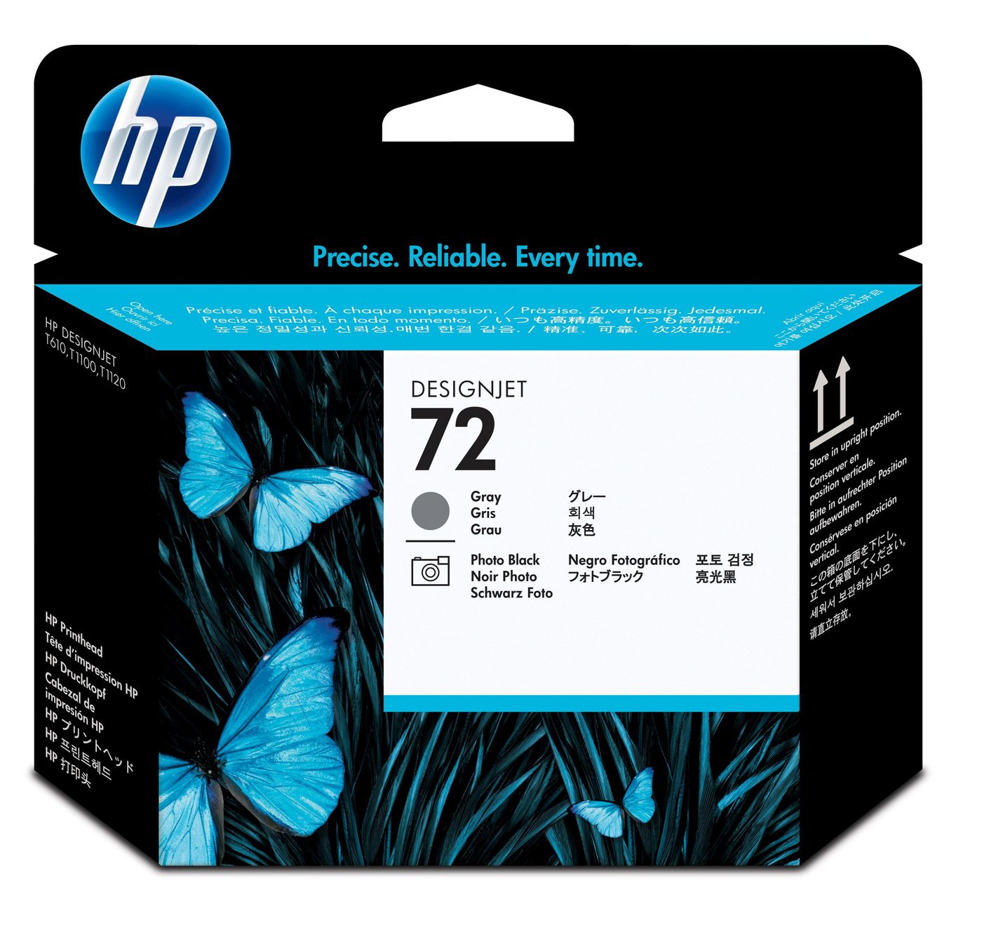 HP 72 Printhead Gray/Photo Black