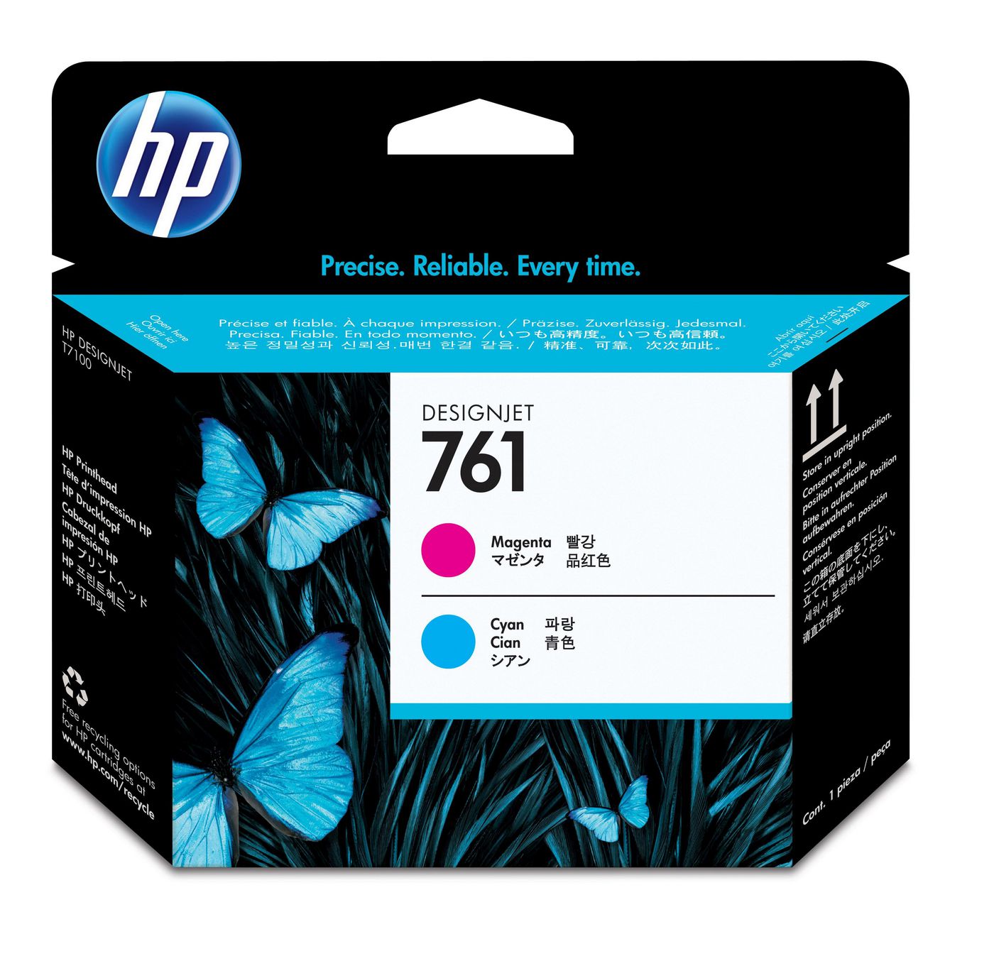 HP 761 Printhead Magenta/Cyan