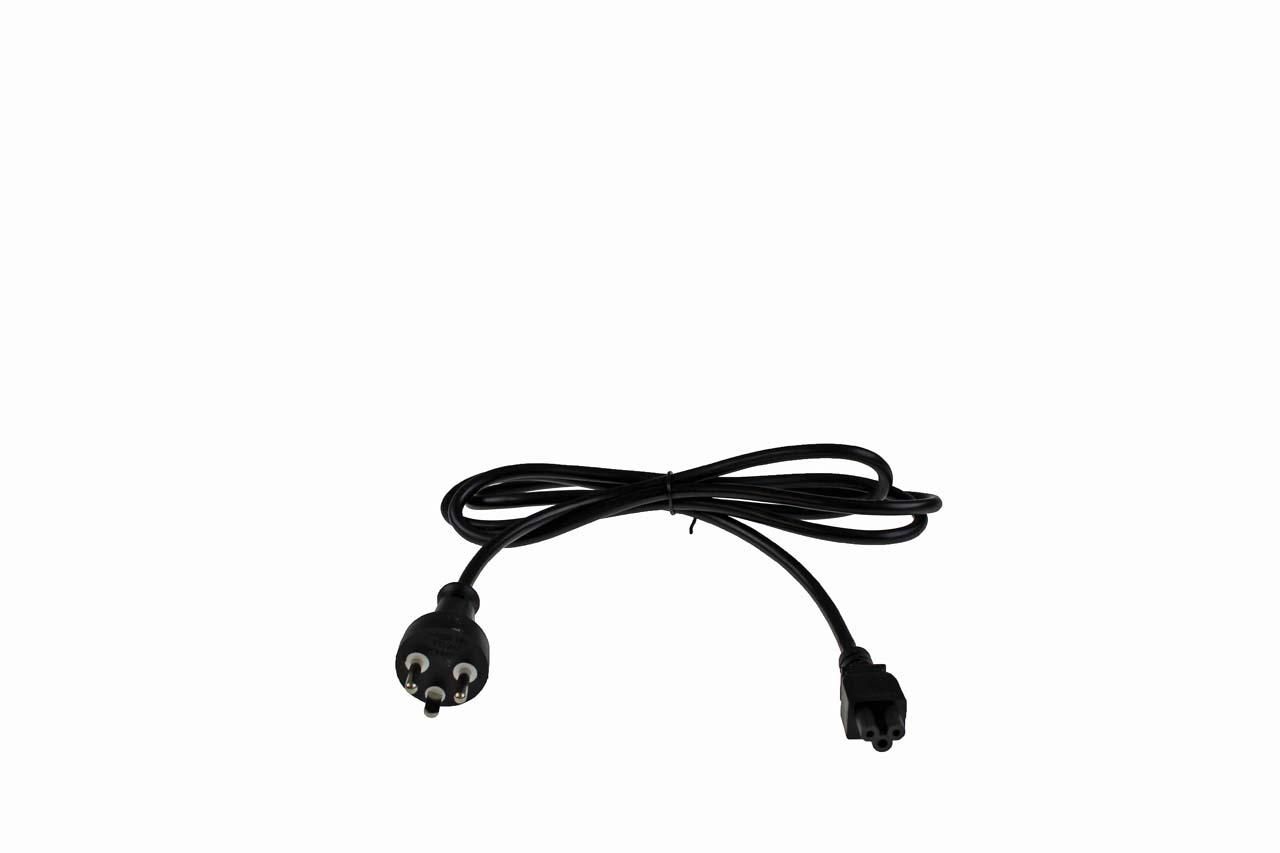 Mercodan DK power cable, 1.8m, black, Mickey Mouse, C5, round pins