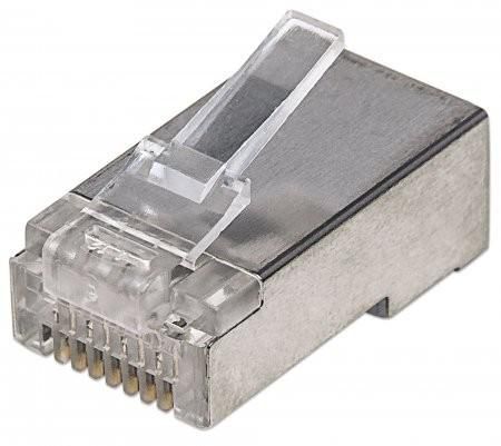 Mercodan Modular plug RJ45, CAT5E Solid/Stranded FTP Shielded,