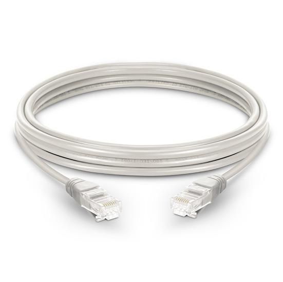 Mercodan Patch cable CAT6 0.5m UTP grey CCA, AWG26, RJ45