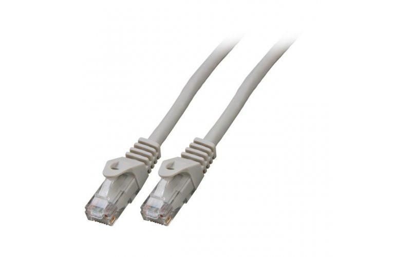 Patch cable KAT6 UTP, Grey,