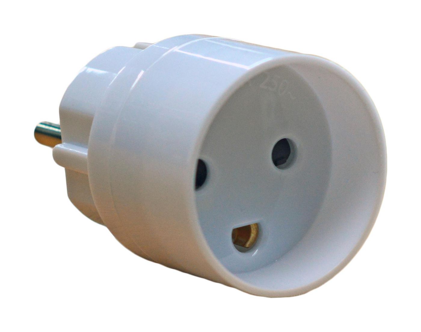 Mercodan Power adapter DK to Schuko, DK female : Schuko male,