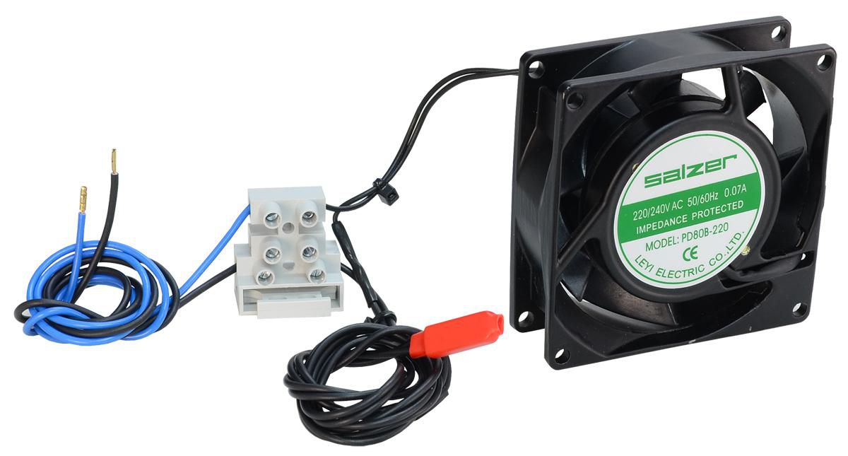 Fan with Temperature Sensor