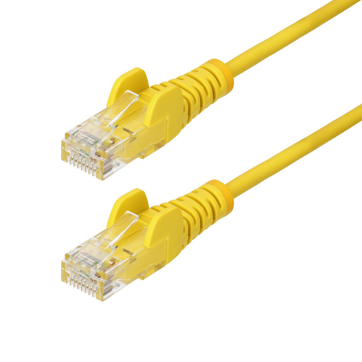 1M Yellow Slim Cat6 Ethernet