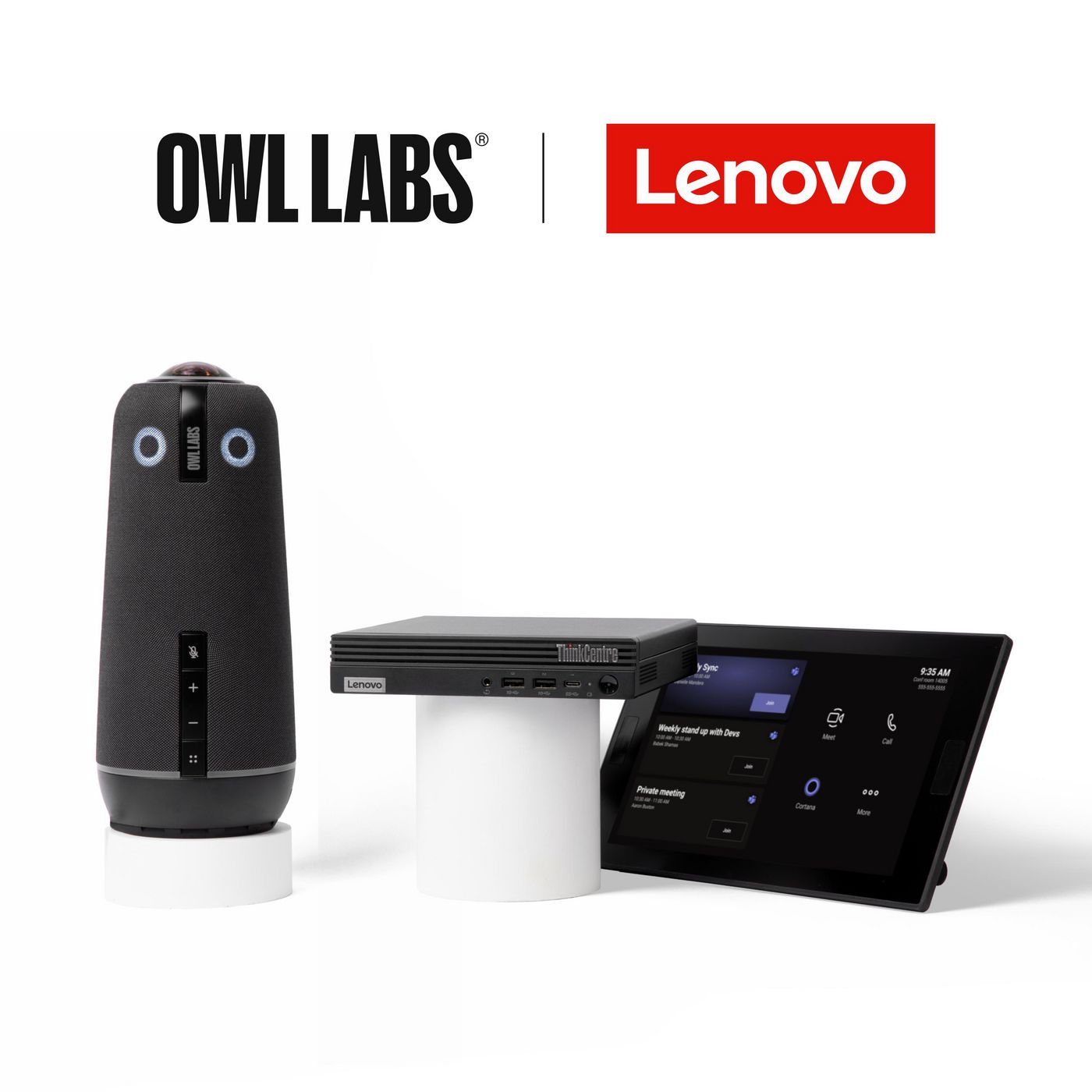 Owl-Labs PBND-LENMO4TINYPEU W129266877 Microsoft Teams Rooms Bundle 