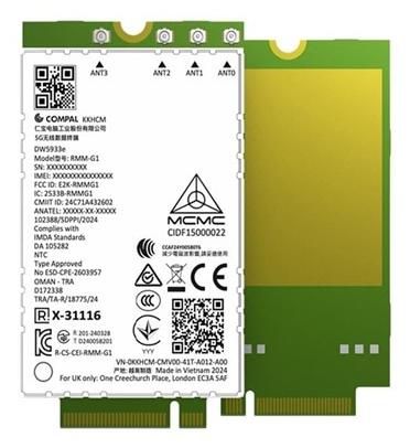Wireless Mobile Modem DW5933E - DELL-7N7DH