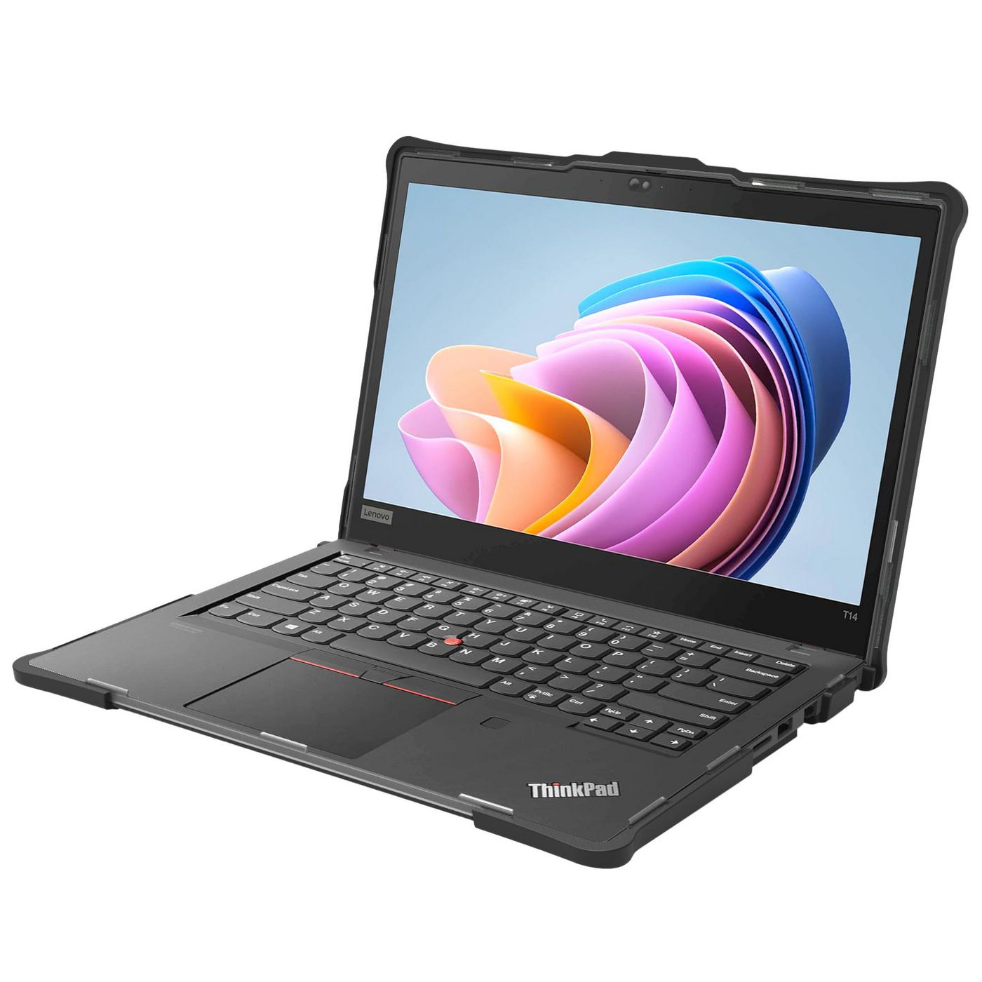 Lenovo Laptop Case 35.6 Cm (14") Border Black, Transparent