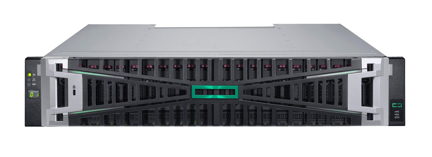 HPSC/HPE MSA 2070 SFF SAS 12x3.84T Array - P84180-B25