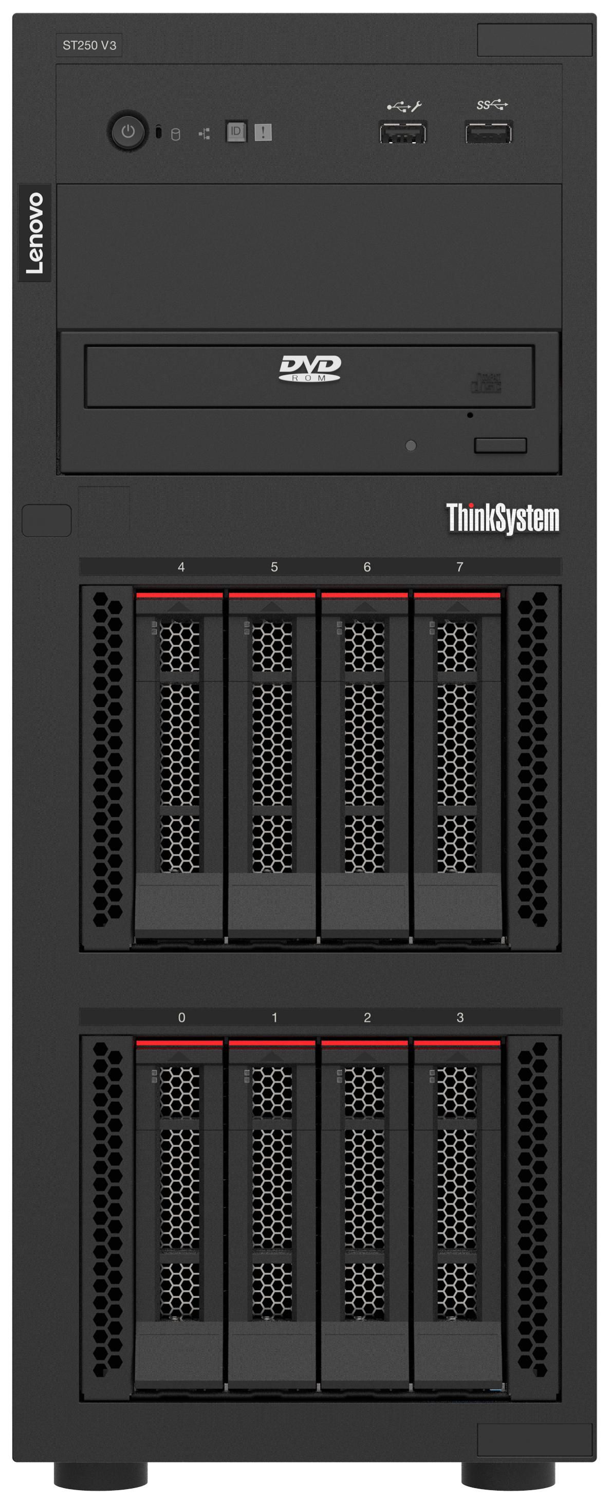 LENOVO ISG Thinksystem ST250 V3 1xIntel - 7DCE100CEA