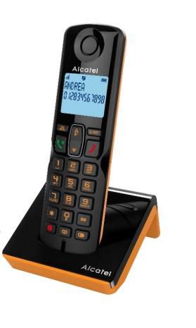 Alcatel ATL1425406 W129269082 S280 Solo Orange Dect 