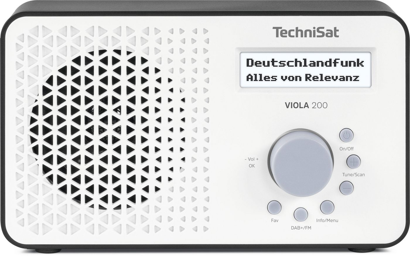 Radio Portable Digital White - 0000/2936