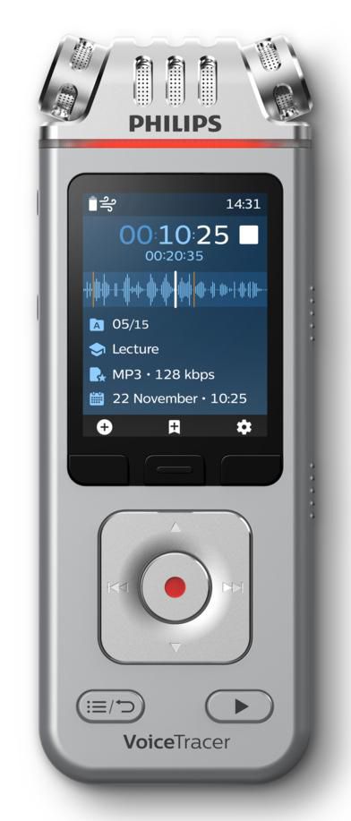 Philips DVT4115 8GB Digital Voice Tracer