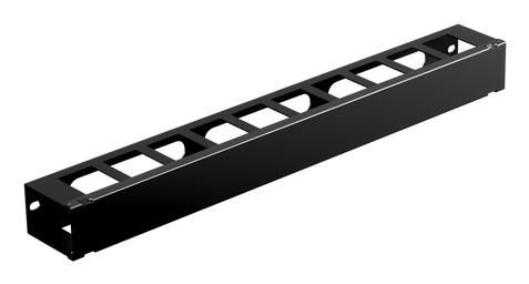 1U 19" Horizontal Cable