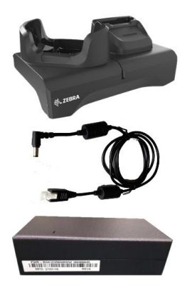 KIT 1-SLOT AND SPARE BATTERY CHARGING CRADLE KIT TC53/TC58 - CRD-NGTC5B-2SC1B