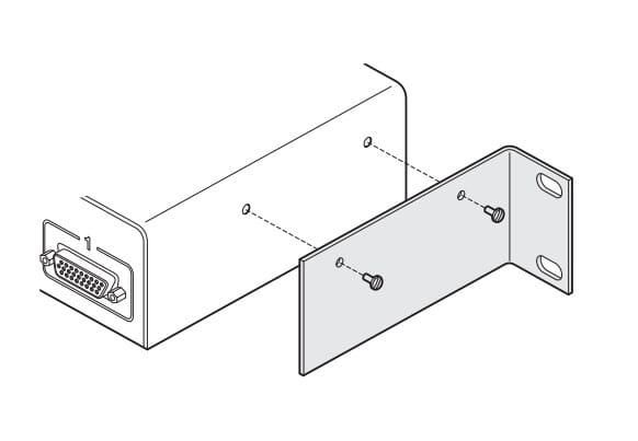 Universal rackmount kit for