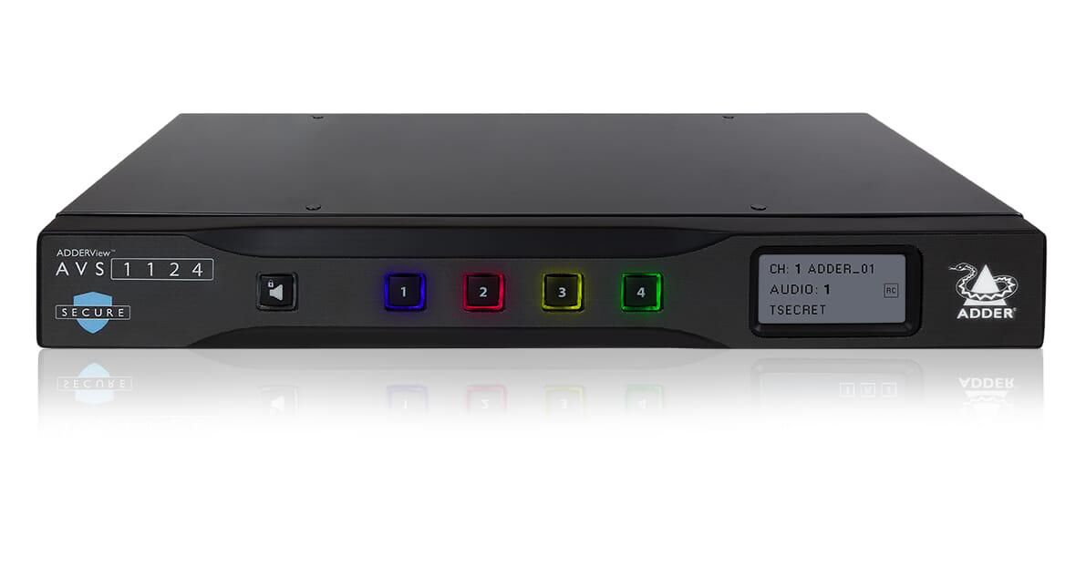 View Secure 4 port DVI to