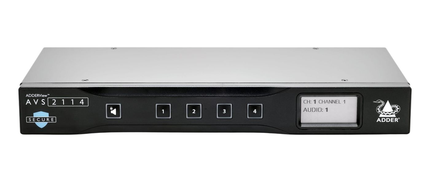 View Secure 4 port DVI single