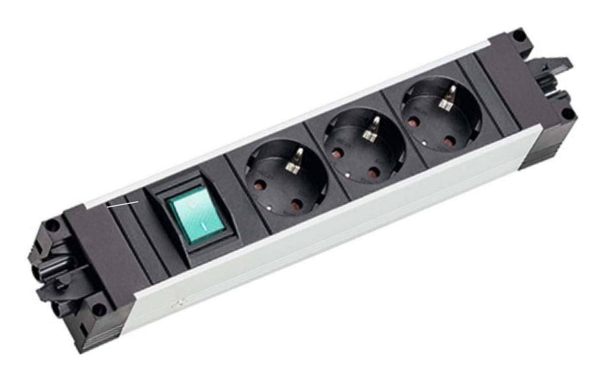STEP ALU 3xCEE7/3 1xSwitch - 906.18803